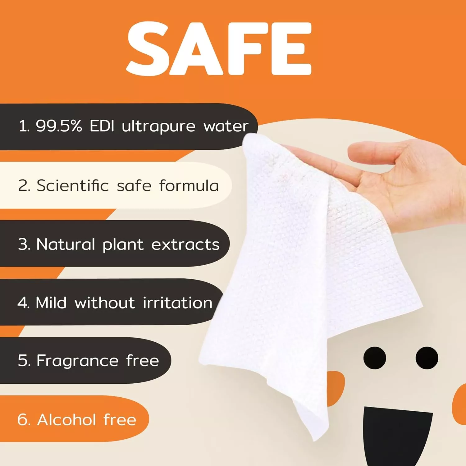 Tymus Small Baby Wipes-Малый размер, большая сила, чистка в любое время!